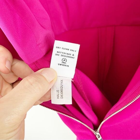 Diane von Furstenberg Pink Tose‎ Halle Sheath Dress 6 - Picture 14 of 16